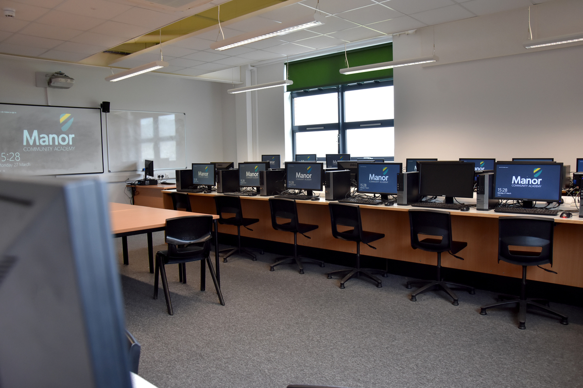 Classrooms at Manor Academy Community Zone for hire in Hartlepool