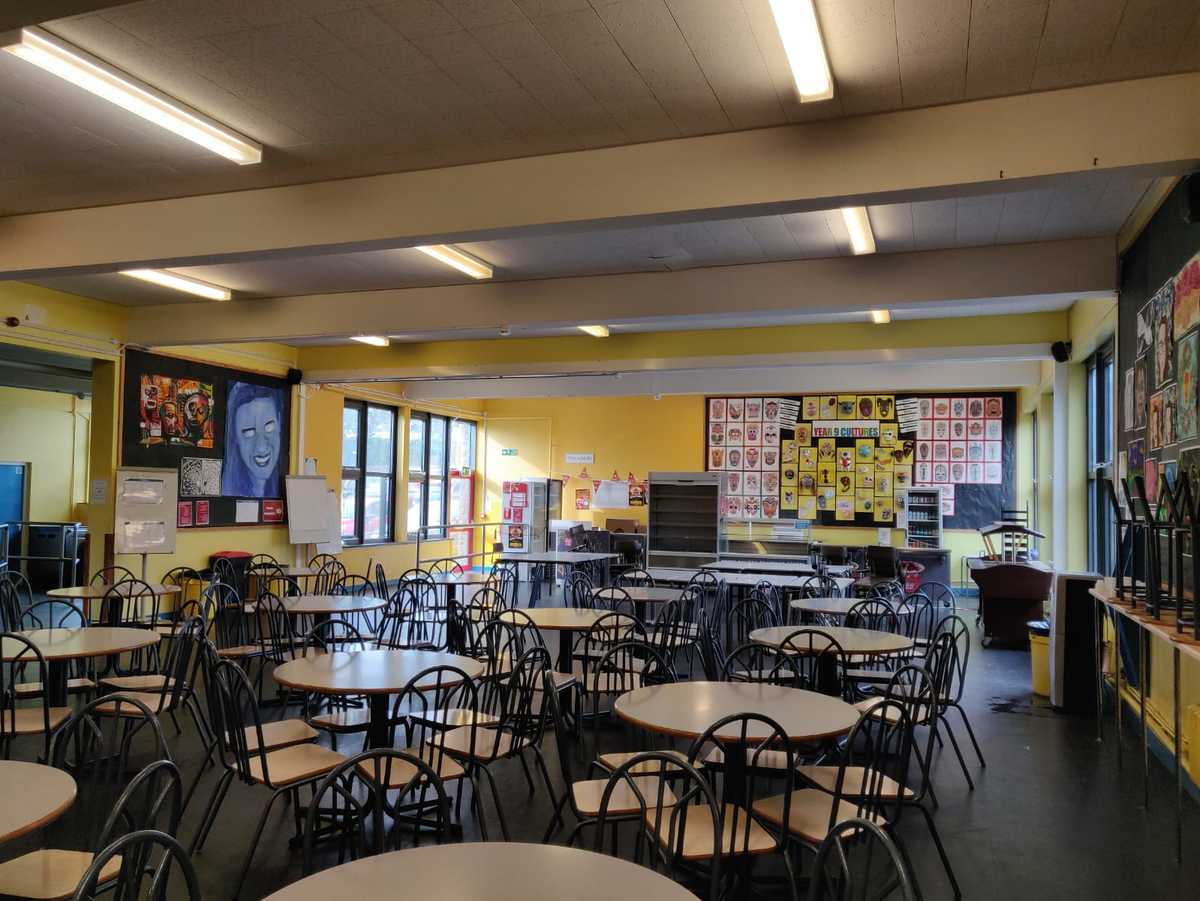 Dining Hall At Sls North Halifax Grammar School For Hire In