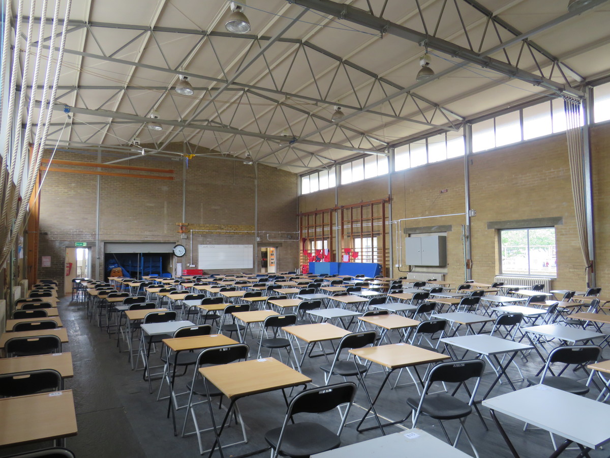 Gymnasium at Mill Hill County High School for hire in SchoolHire