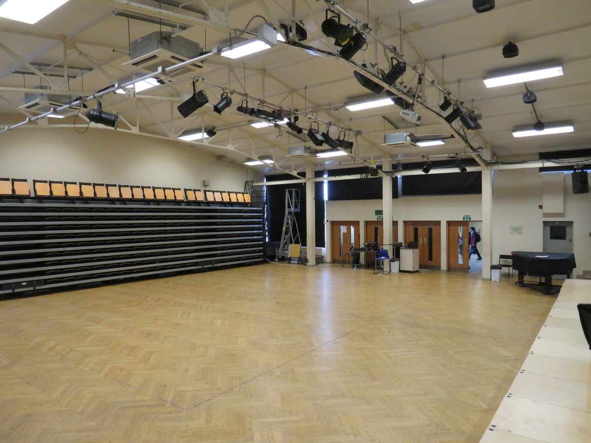 Main Hall at Mill Hill County High School for hire in SchoolHire