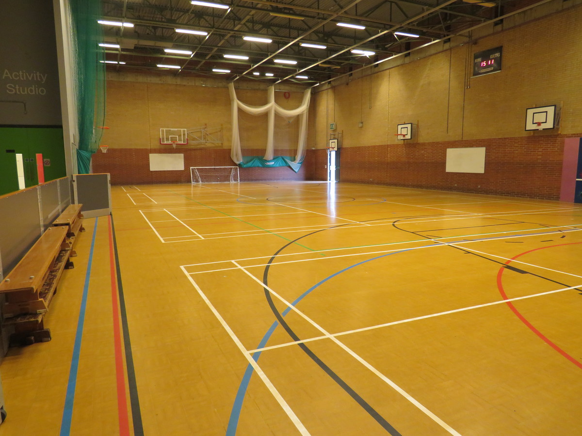 Sports Hall at The Whitstable School for hire in Whitstable SchoolHire
