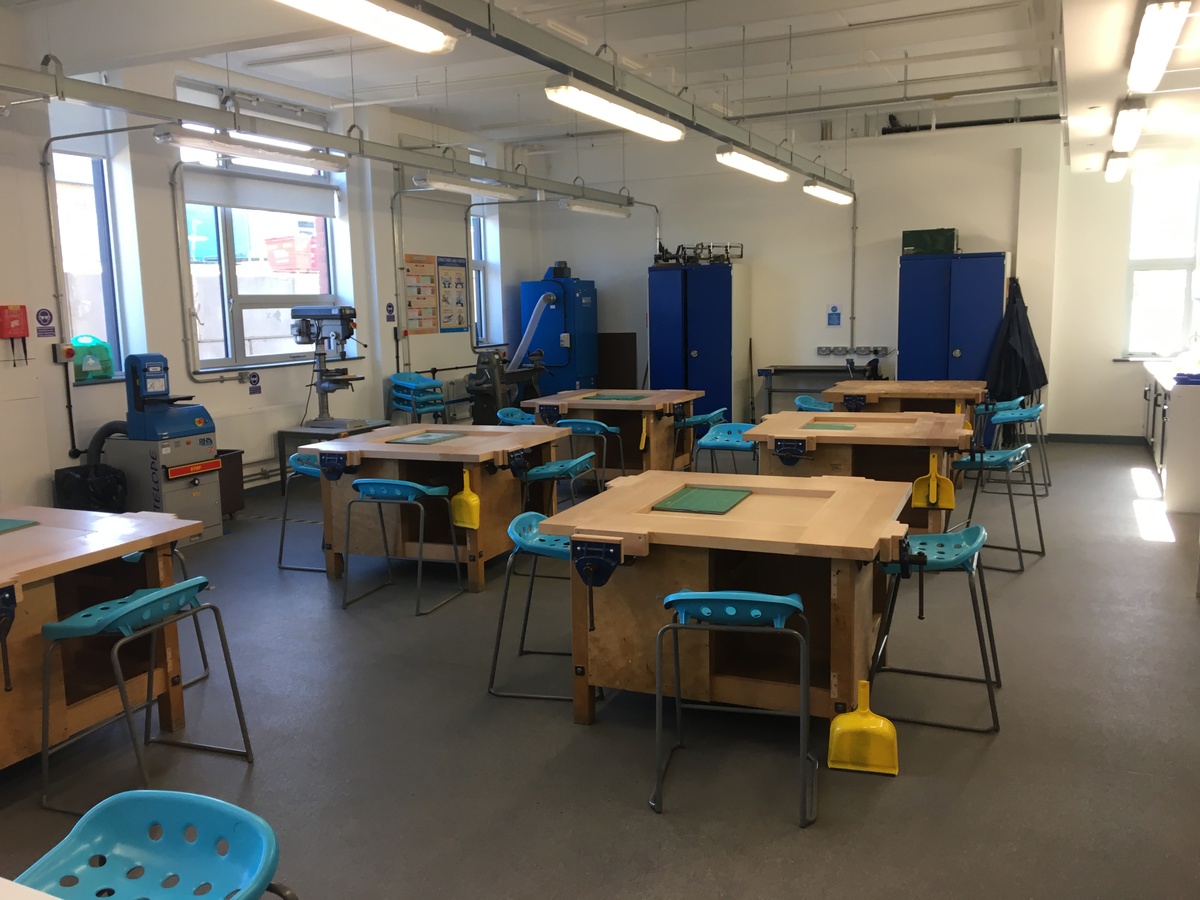 Design & Technology Room / Design Technology Room at Westfield Academy