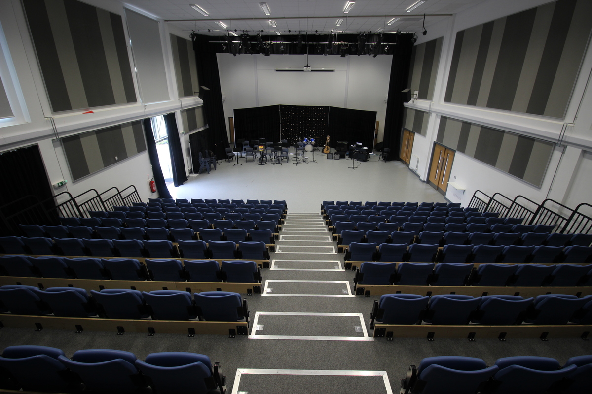 Main Hall at SLS Kings Langley Secondary School for hire in Kings