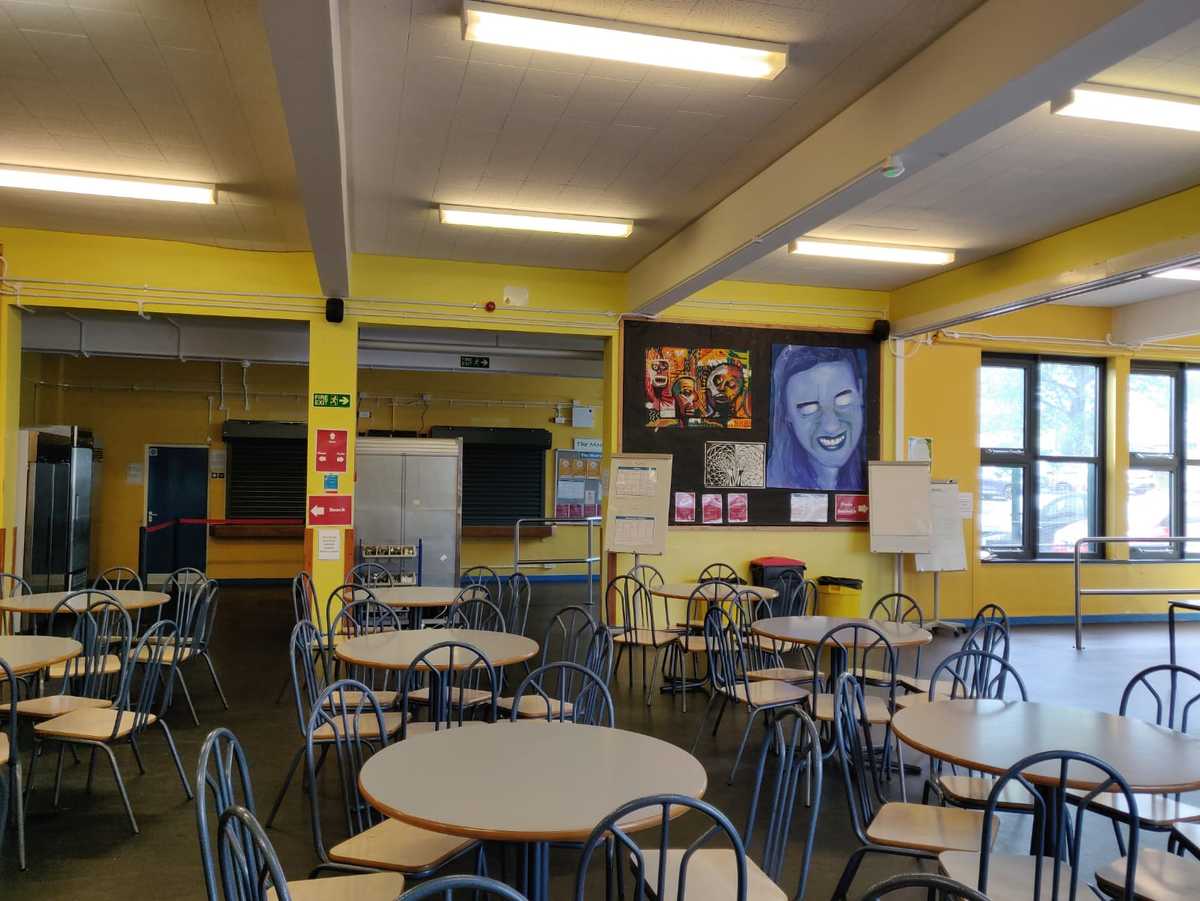 Dining Hall At Sls North Halifax Grammar School For Hire In