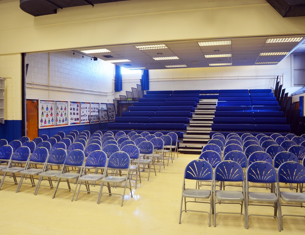 Main Hall at Birchwood Community High School for hire in Warrington