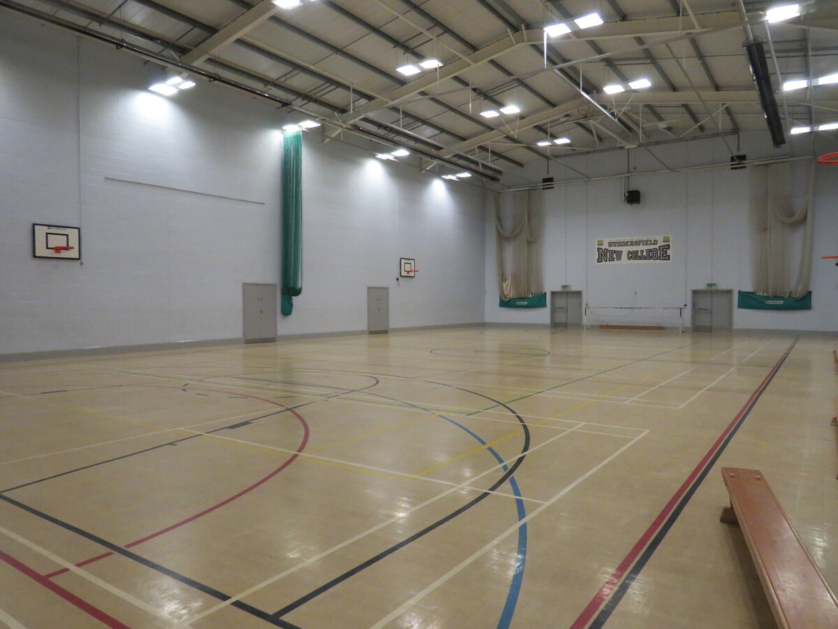 Sports Hall / Netball Court at Huddersfield New College for hire in