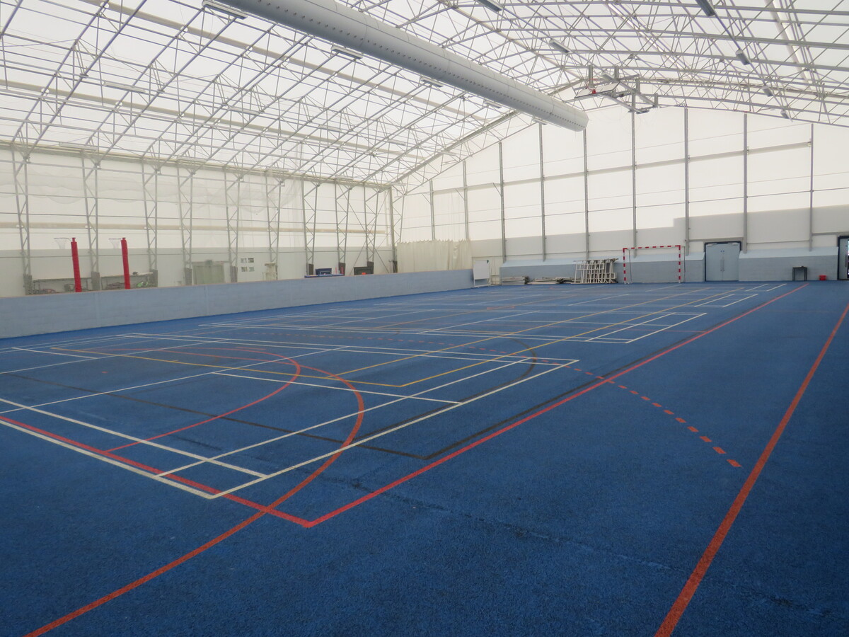 Sports Hall / Basketball Court at Huddersfield New College for hire in