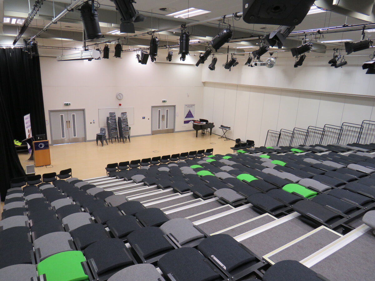 Theatre at Outwood Academy Shafton for hire in Barnsley SchoolHire