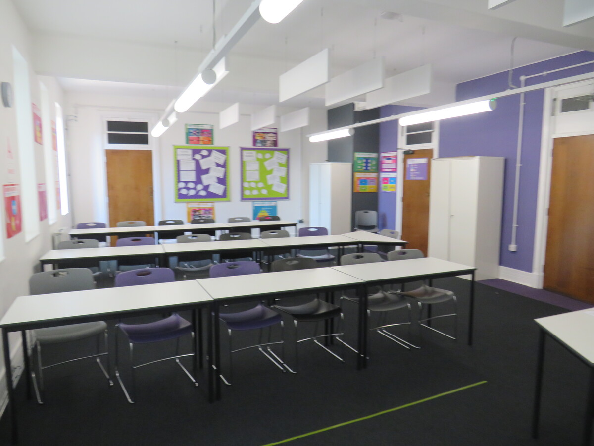 Classrooms at The de Ferrers Academy