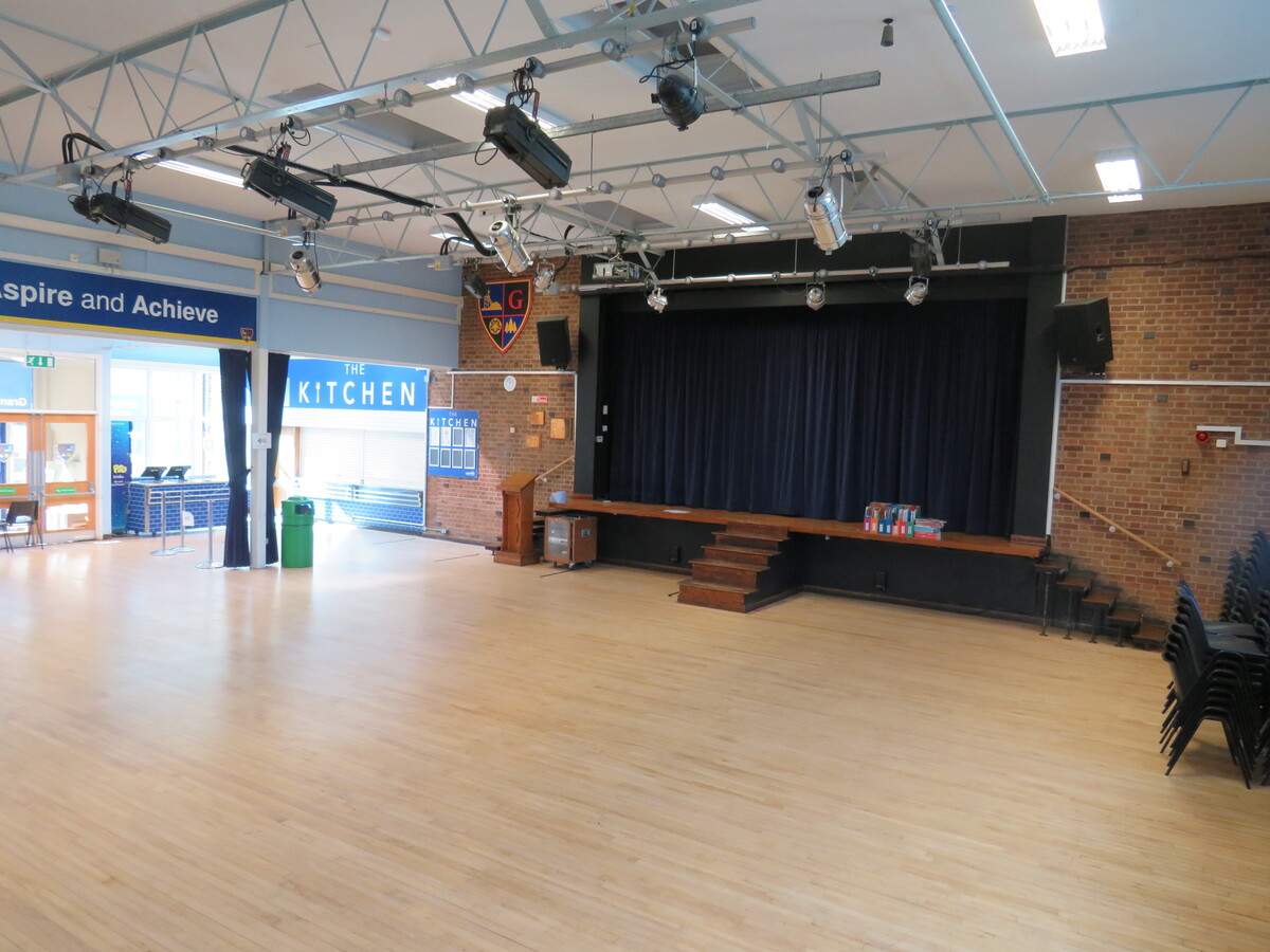 Main Hall / Dance Studio at Granville Academy for hire in Swadlincote