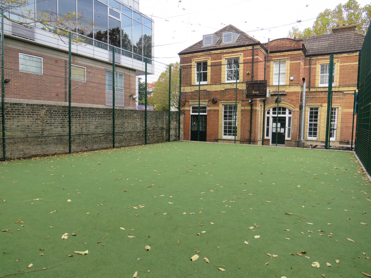 MultiUse Games Area / Multi Use Games Area at West London Free School