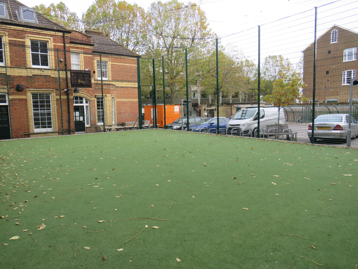 MultiUse Games Area / Multi Use Games Area at West London Free School