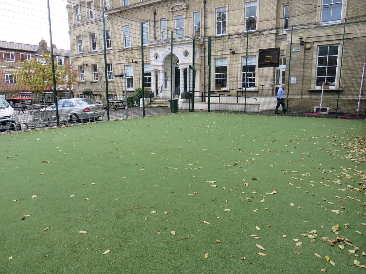 MultiUse Games Area / Multi Use Games Area at West London Free School