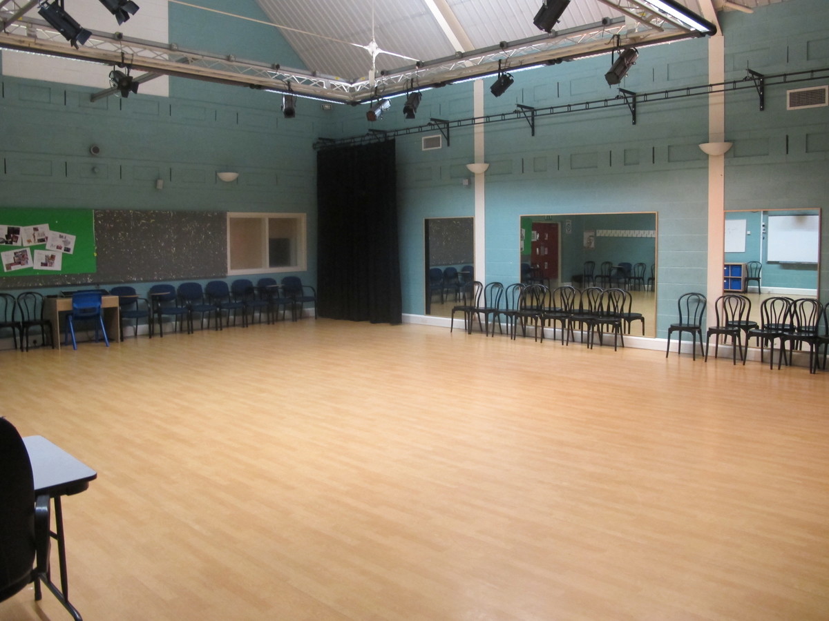 Drama Studio for hire in Gosport SchoolHire