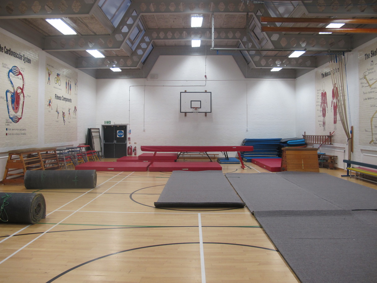 Gymnasium at Plumstead Manor School for hire in London Greenwich
