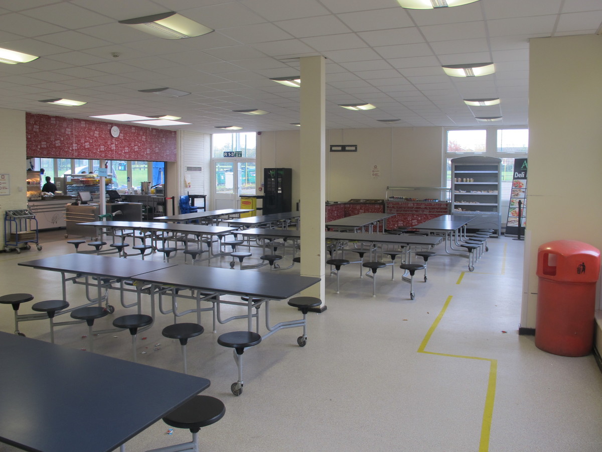 Dining Hall for hire in Aylesbury SchoolHire