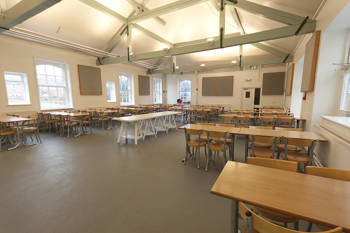 Dining Hall at Newcastle High School for Girls for hire in Newcastle