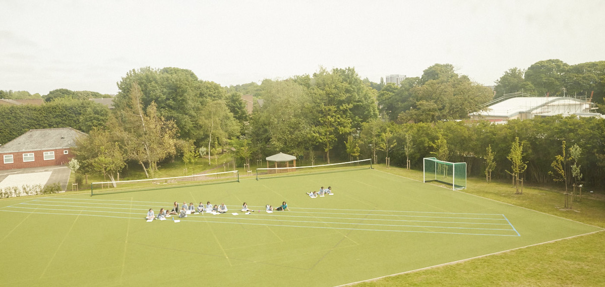 Outdoor Garden at Newcastle High School for Girls for hire in Newcastle