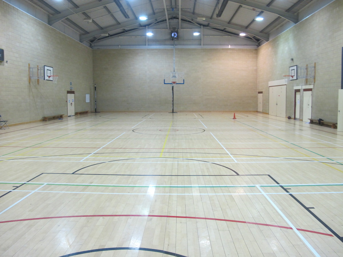 Sports Hall at Charnwood College for hire in Loughborough SchoolHire