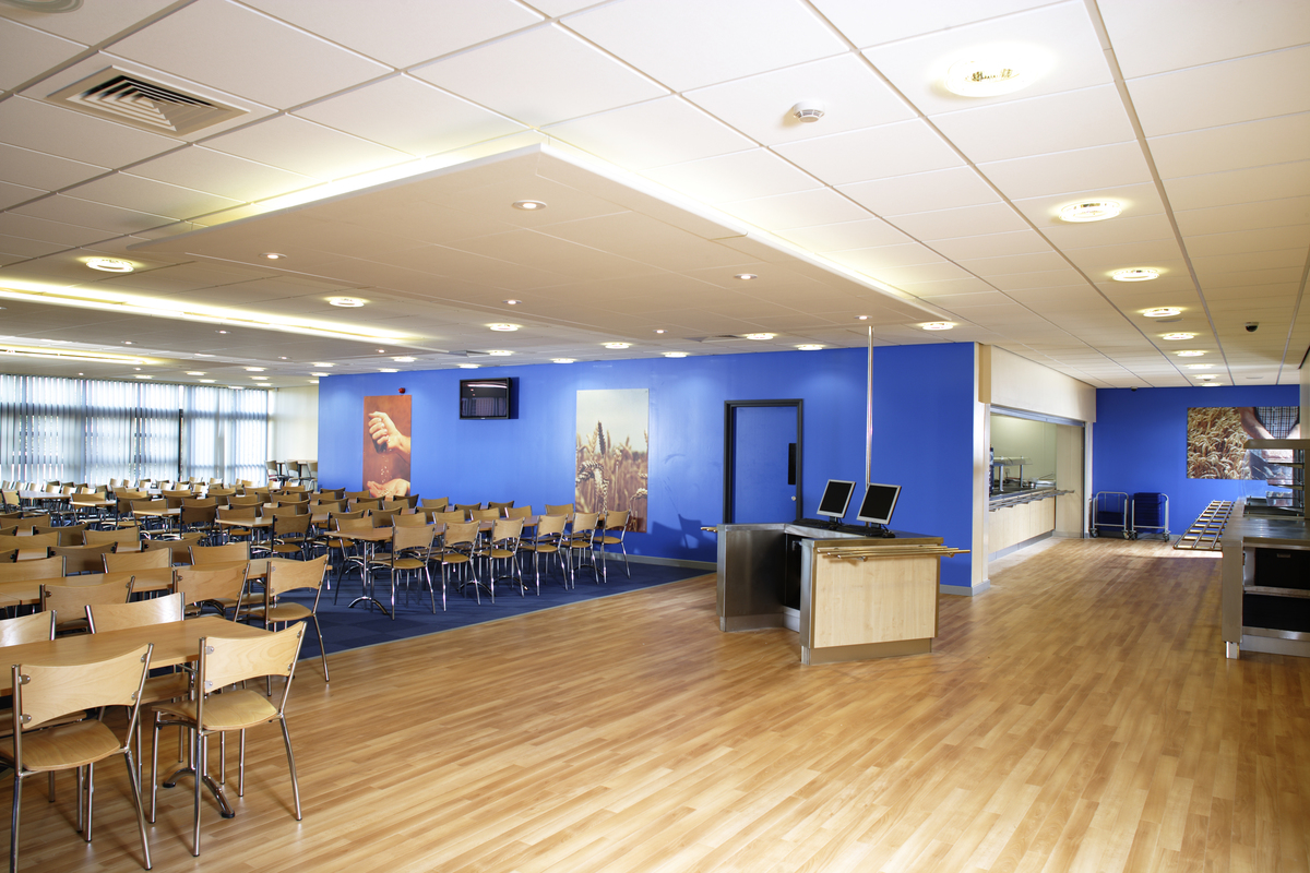 Dining Hall at Trinity Academy for hire in Doncaster - SchoolHire