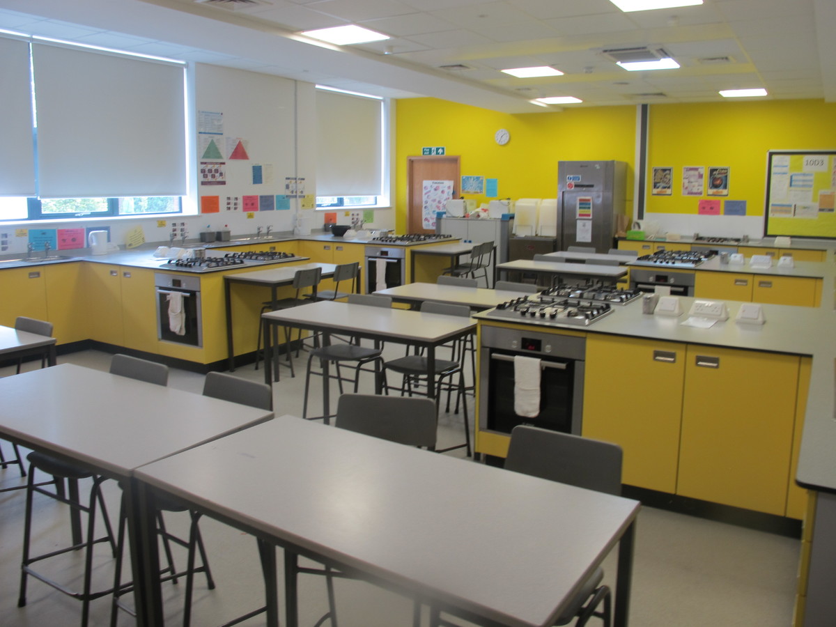 Cooking Room at Shoreham Academy for hire in Shoreham SchoolHire