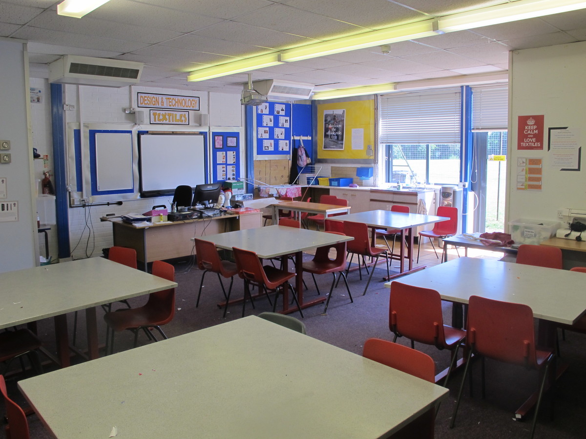 Sewing Room at Toynbee School for hire in Eastleigh SchoolHire