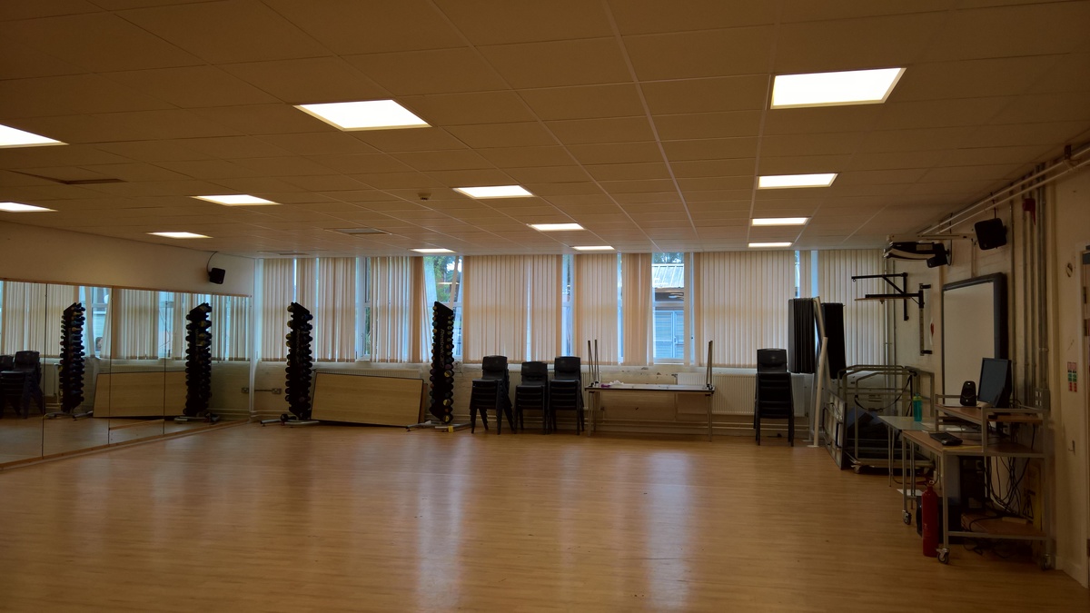 Dance Studio at Ysgol Gyfun Gymraeg Plasmawr for hire in Cardiff
