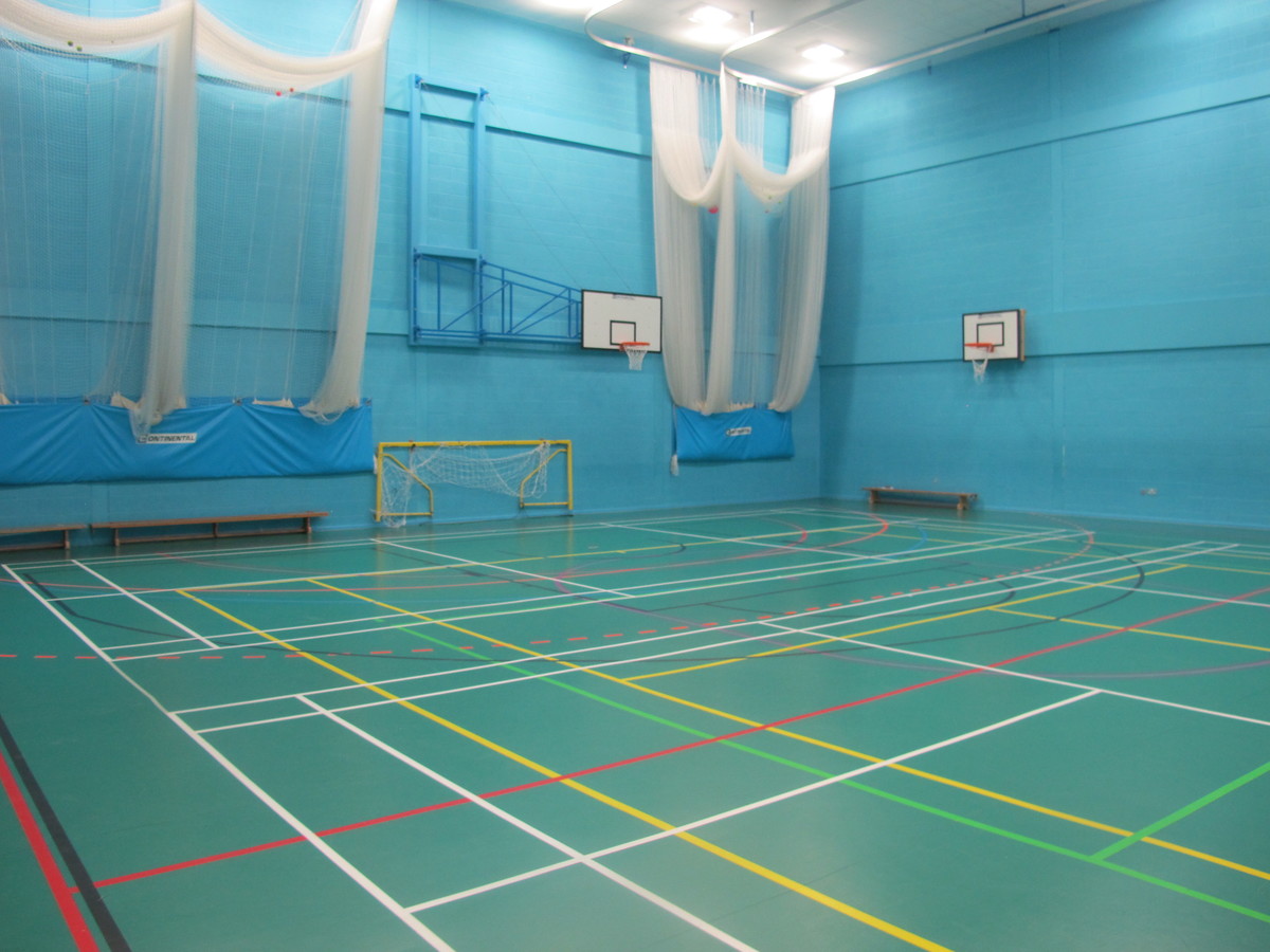 Sports Hall at Ernesford Grange & Riverbank Academy for hire in