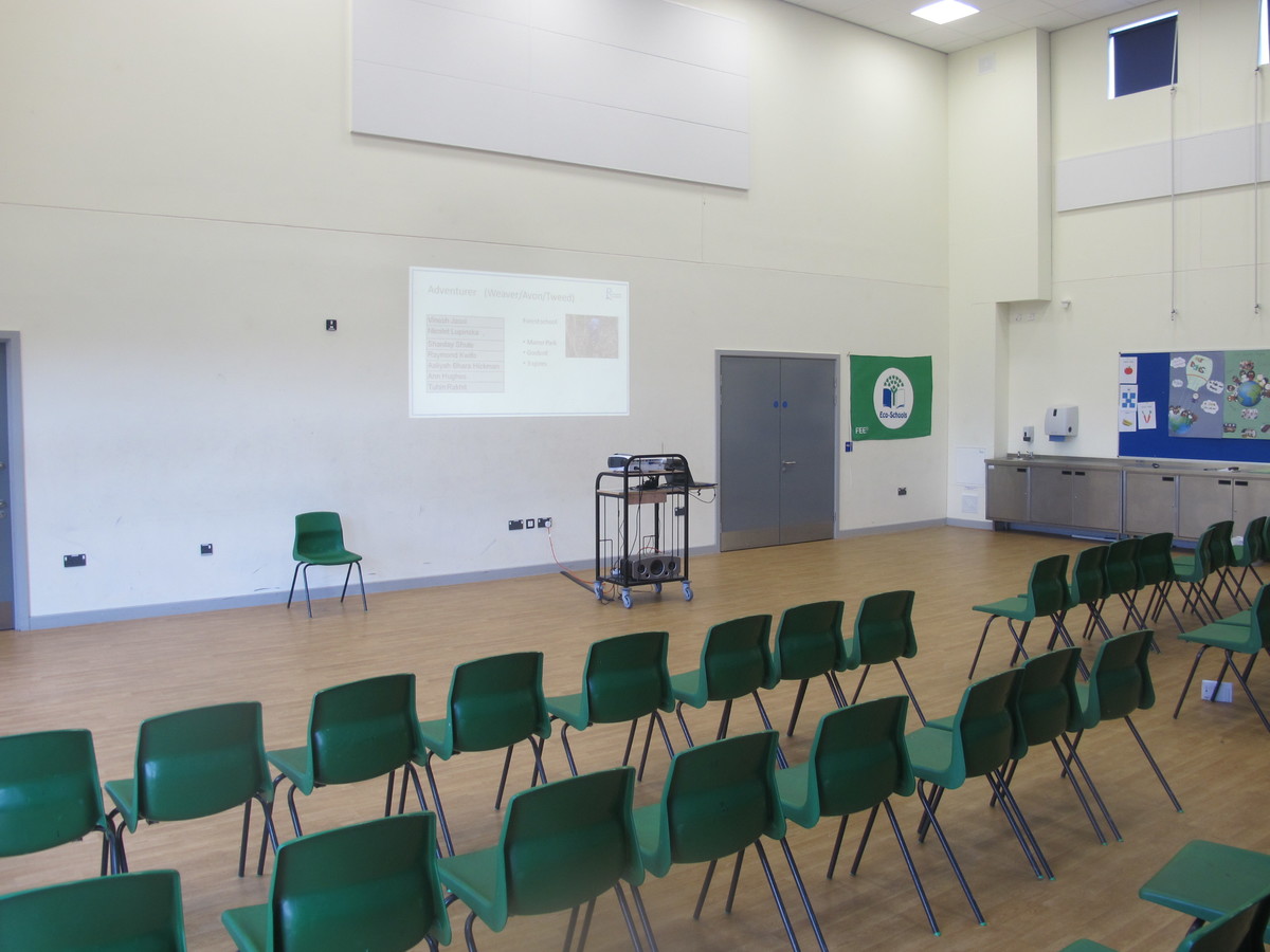 Main Hall at Ernesford Grange & Riverbank Academy for hire in Coventry