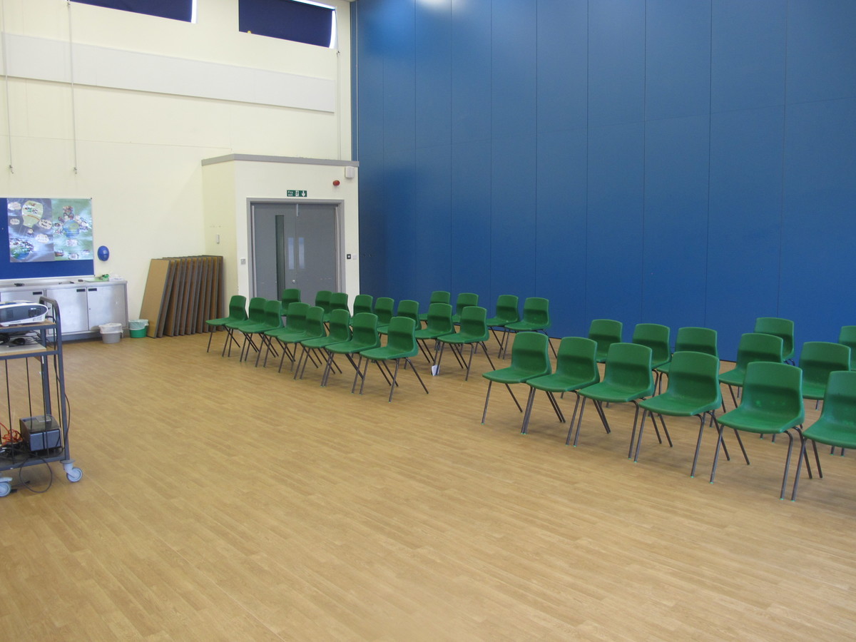 Main Hall at Ernesford Grange & Riverbank Academy for hire in Coventry