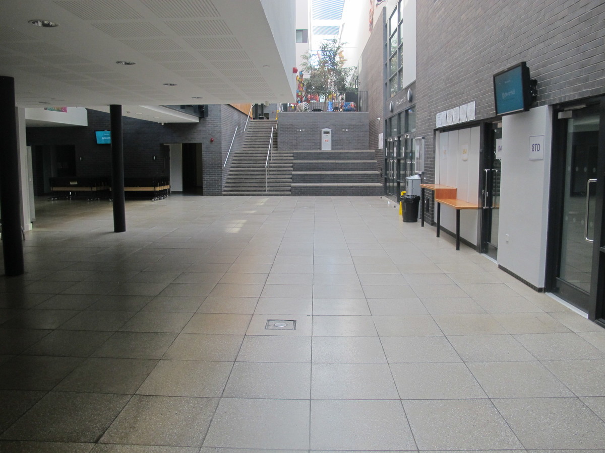 Atrium at Bideford College for hire in Bideford SchoolHire