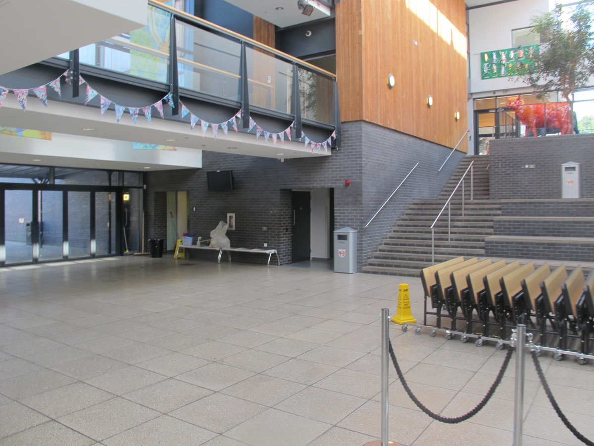 Atrium at Bideford College for hire in Bideford SchoolHire