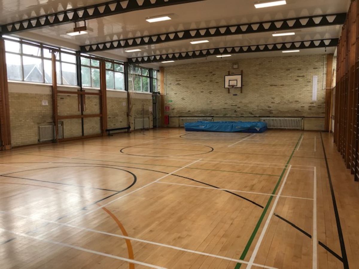 Gymnasium at The Boswells School for hire in Chelmsford SchoolHire