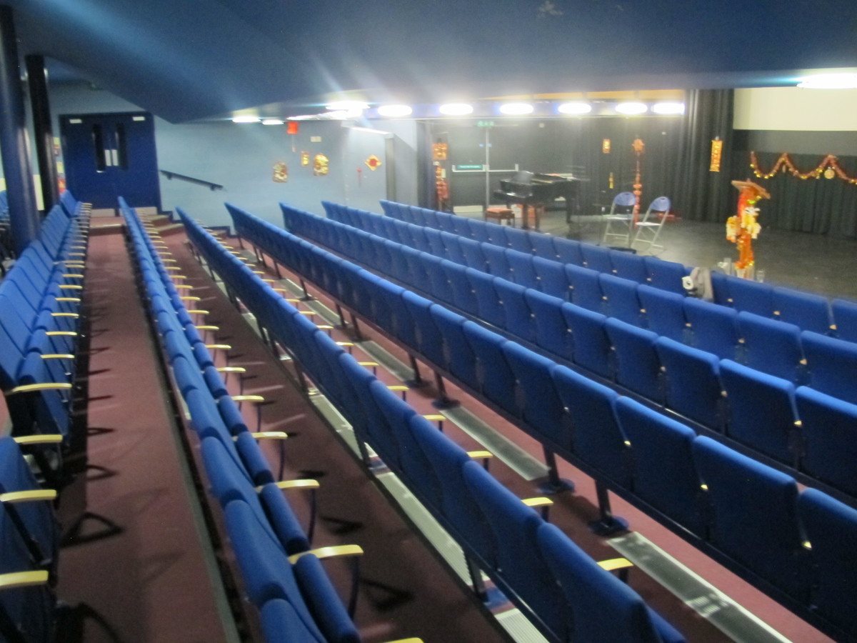 Theatre at Kingsley School Bideford for hire in Bideford SchoolHire