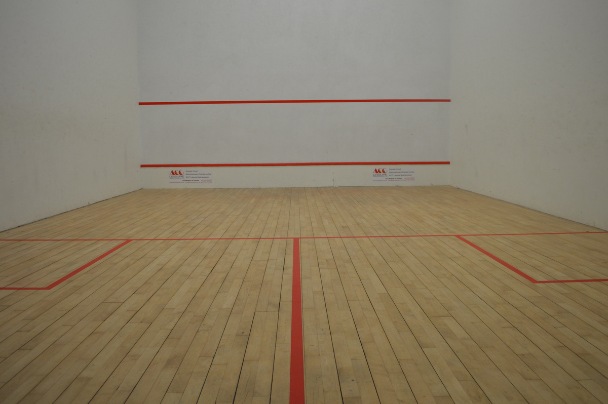 Squash Court at Cleeve School Squash Courts for hire in Cheltenham